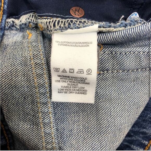 Free people we the free cotton Jean shorts - Picture 5 of 5